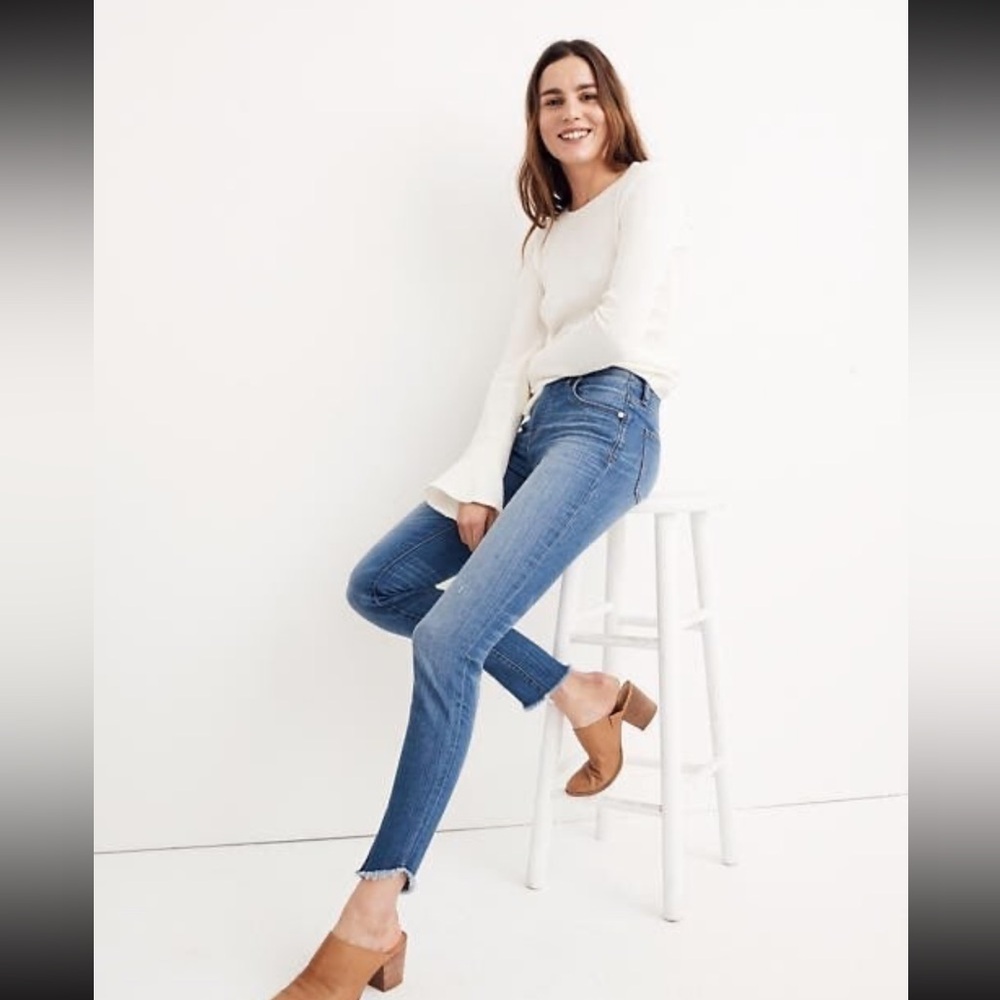 Madewell high wise skinny jeans